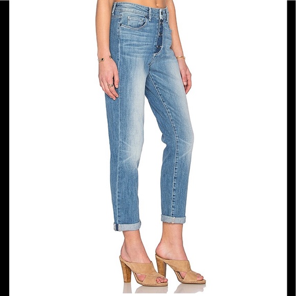 Paige Carter High-Rise Slim Button-Closure Jean, Size 29 - Picture 3 of 14